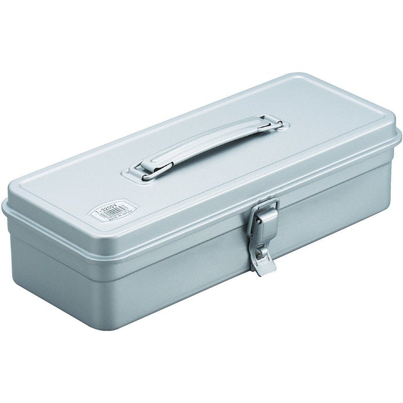 TRUSCO T-320SV Trunk Tool Box, 133.0 x 5.4 x 3.8 x 3.8 inches (333 x 137 x 96.5 cm), Silver - Image 1